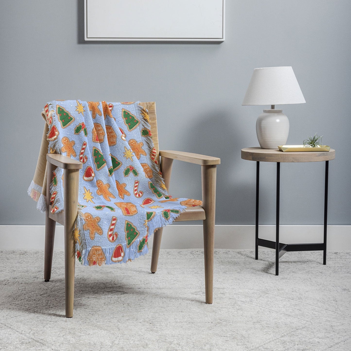 Love_Ryming Christmas Cookies Throw Blanket
