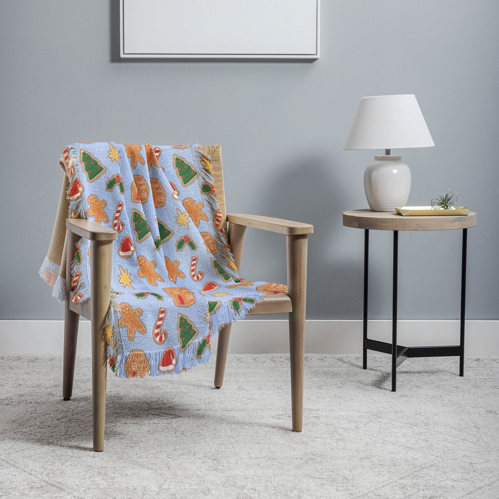 Love_Ryming Christmas Cookies Throw Blanket