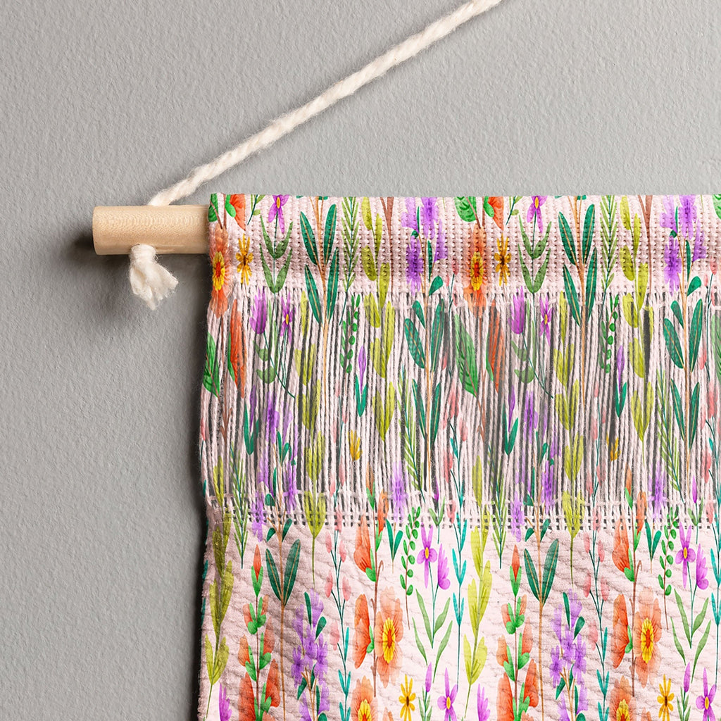 Pimlada Phuapradit Ditsy Spring Floral Wall Hanging Landscape