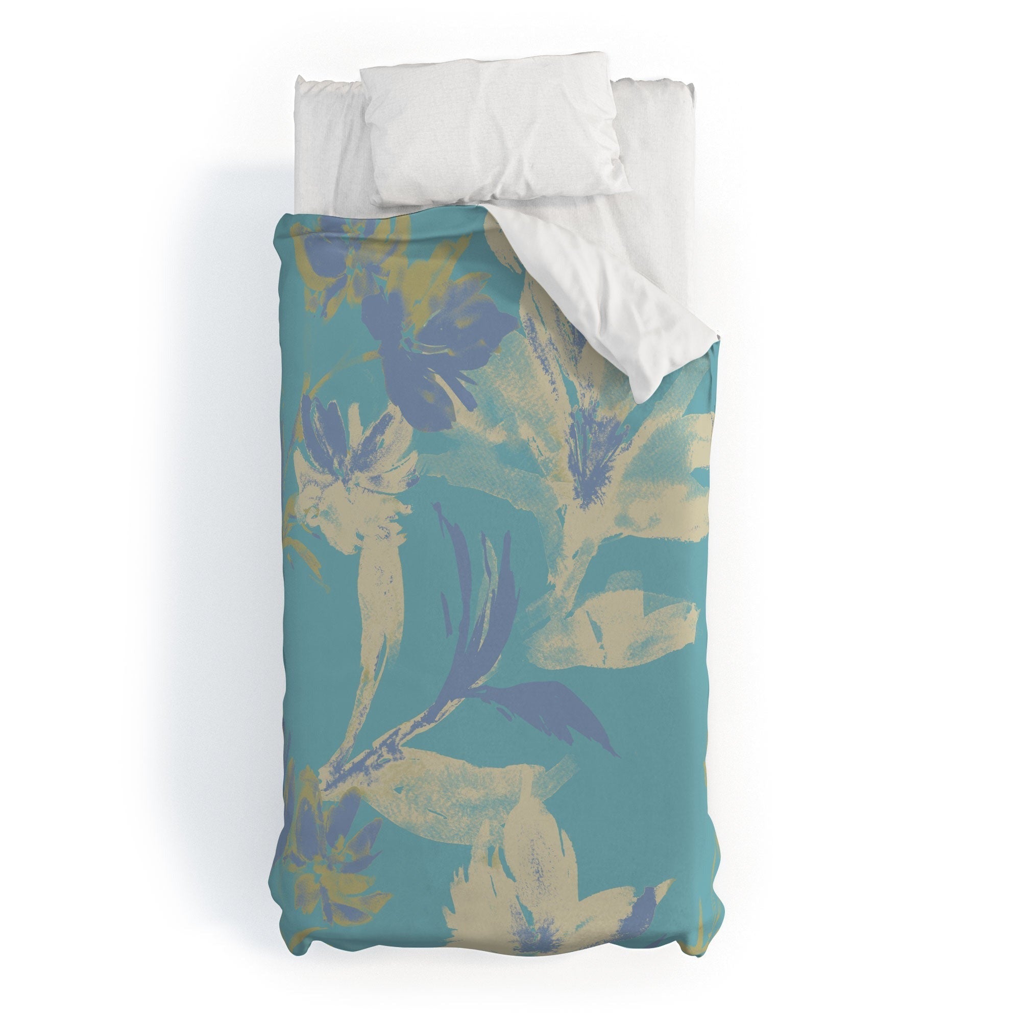 Gabriela Fuente Emma Floral Duvet Cover