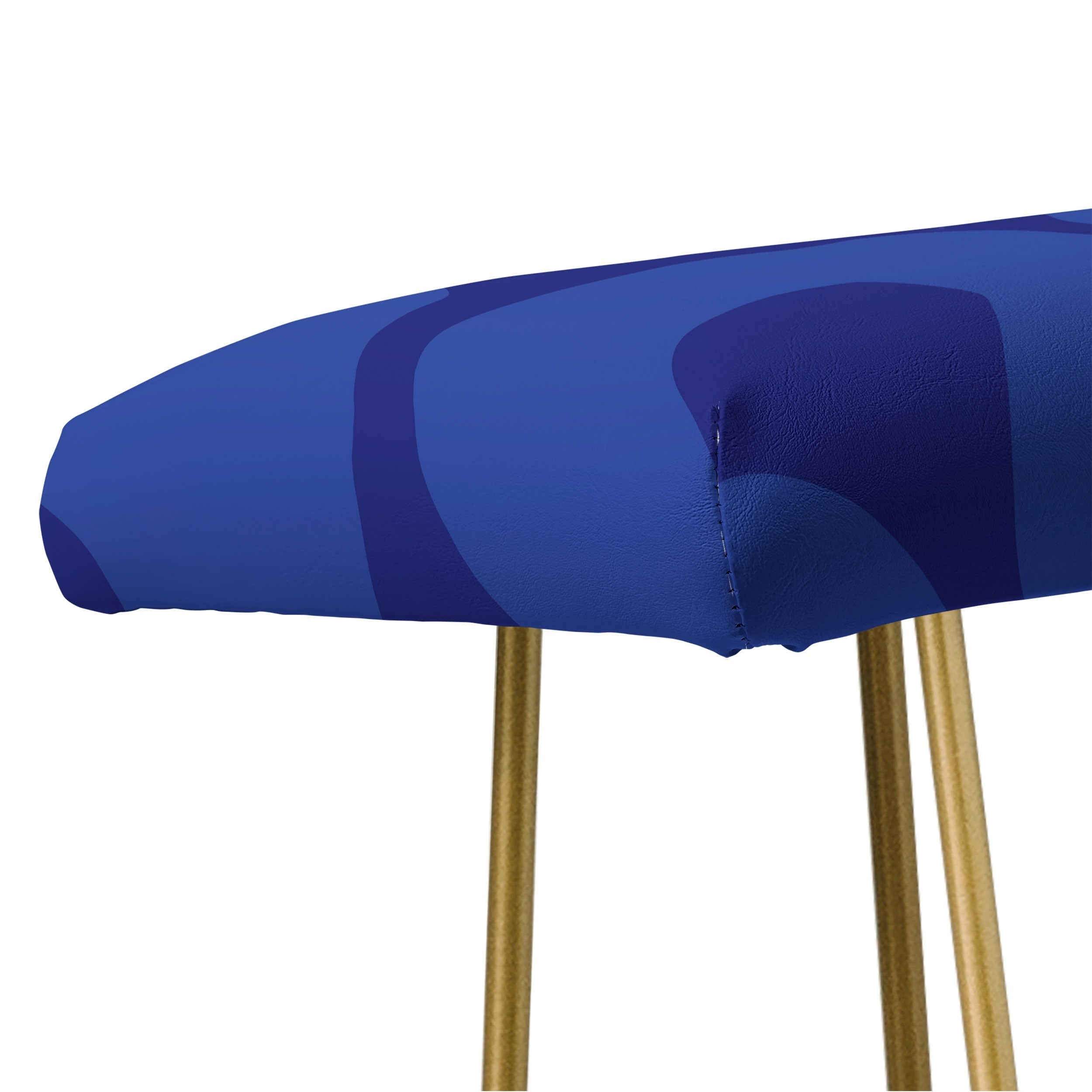 Camilla Foss Blue Pebble Bench