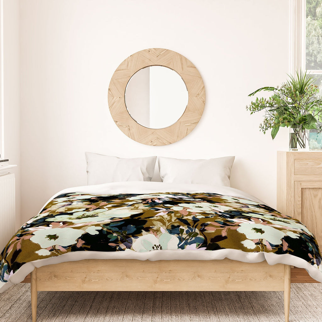Marta Barragan Camarasa Romantic Floral Fusion Duvet Cover