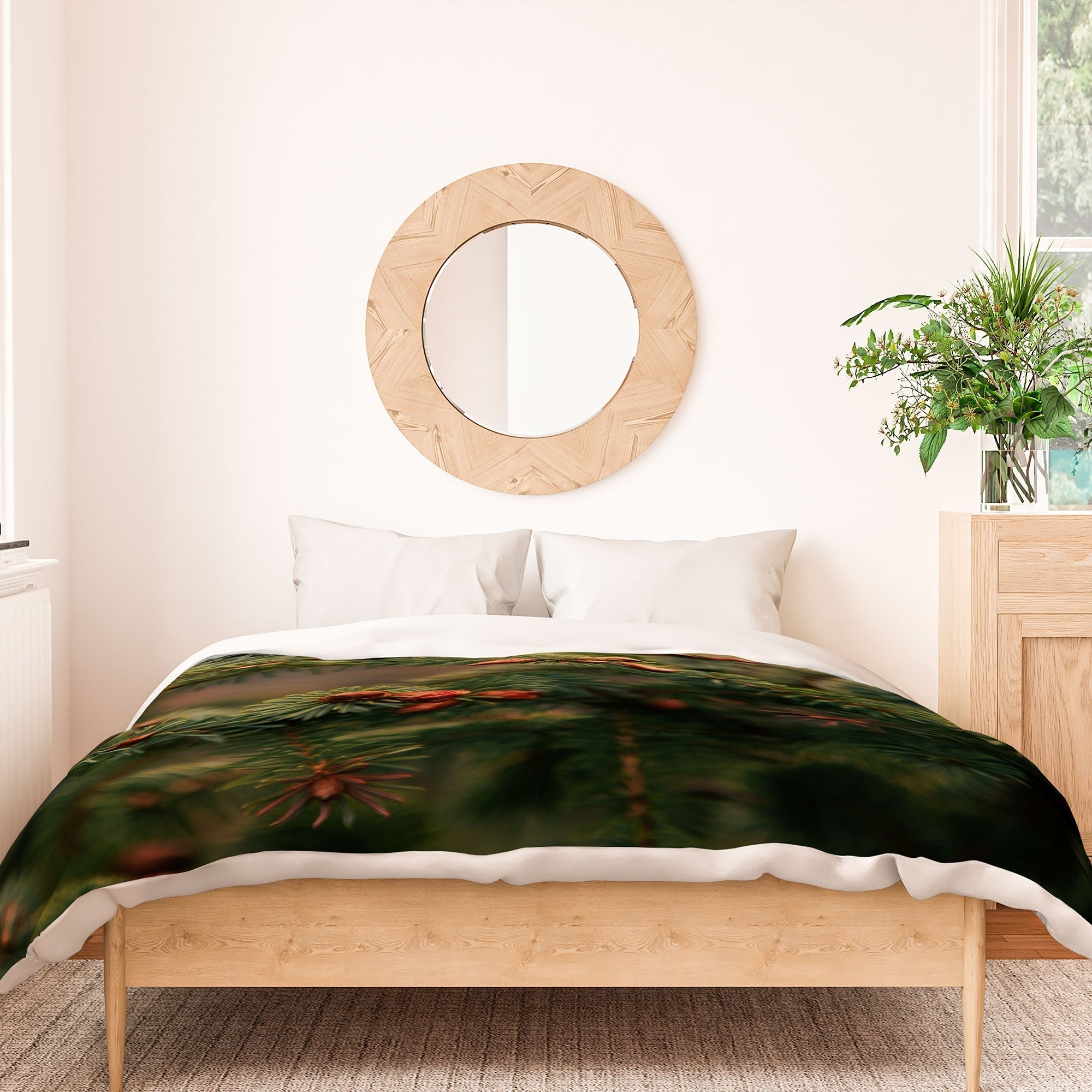 Hannah Kemp Spruce Tips Duvet Cover