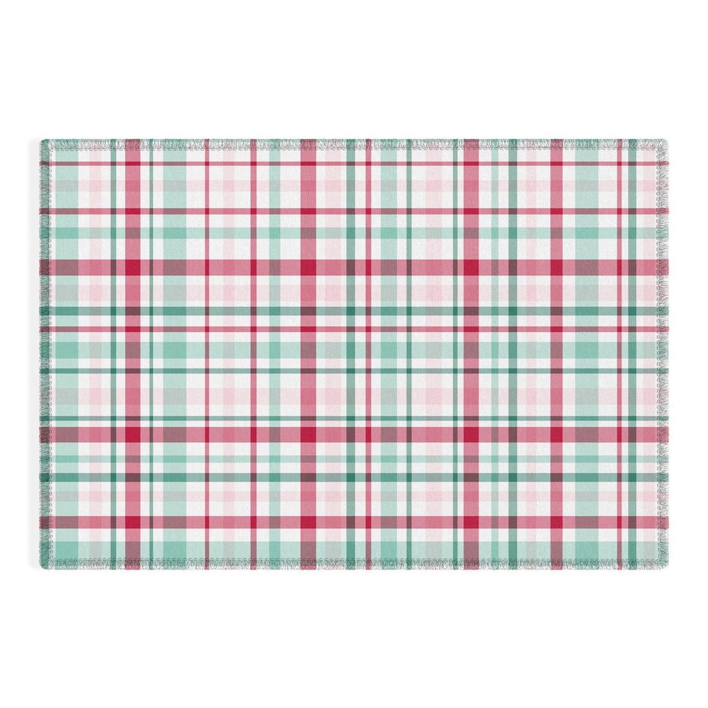 Lisa Argyropoulos Merry Vintage Plaid Outdoor Rug