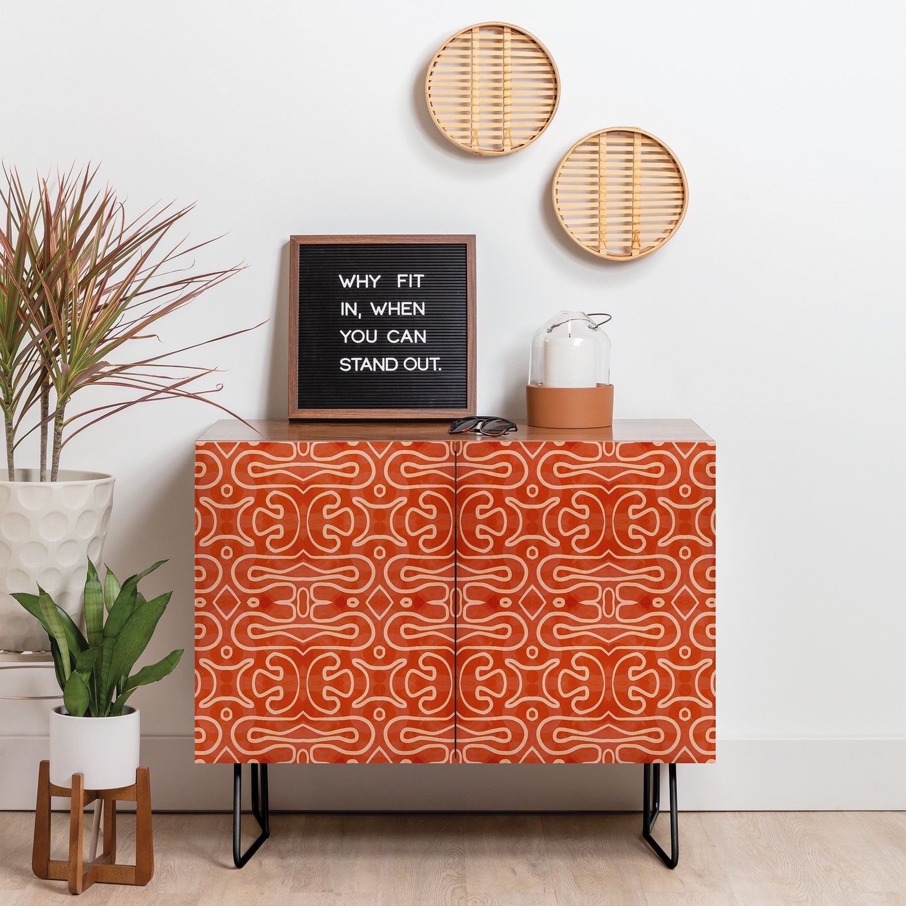 Mirimo Venexiana Burnt Orange Credenza