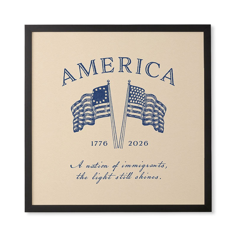 DENY Designs America250 Framed Wall Art