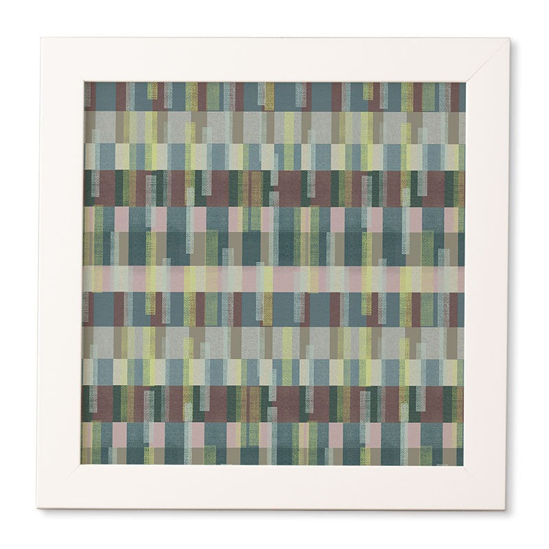 Marta Barragan Camarasa Dynamic Linear Blocks Framed Wall Art