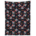 Jennifer Labre Cherries and Bows Tapestry