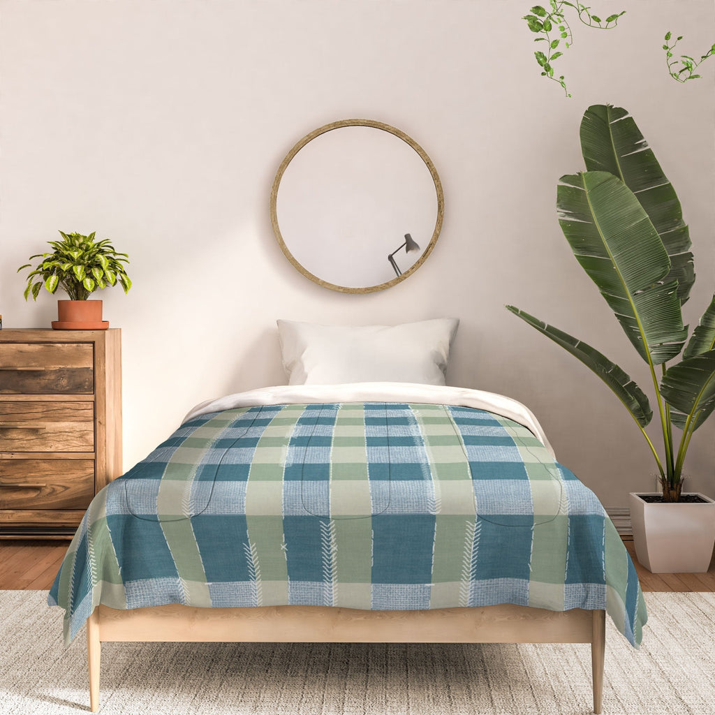 Marta Barragan Camarasa Country Style Checks Comforter