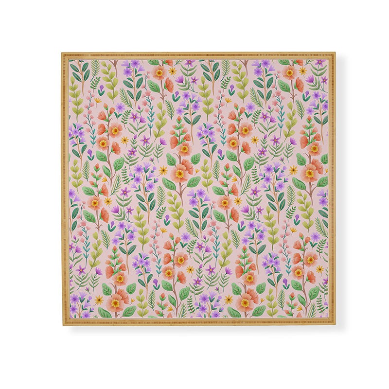 Pimlada Phuapradit Ditsy Spring Floral Framed Wall Art