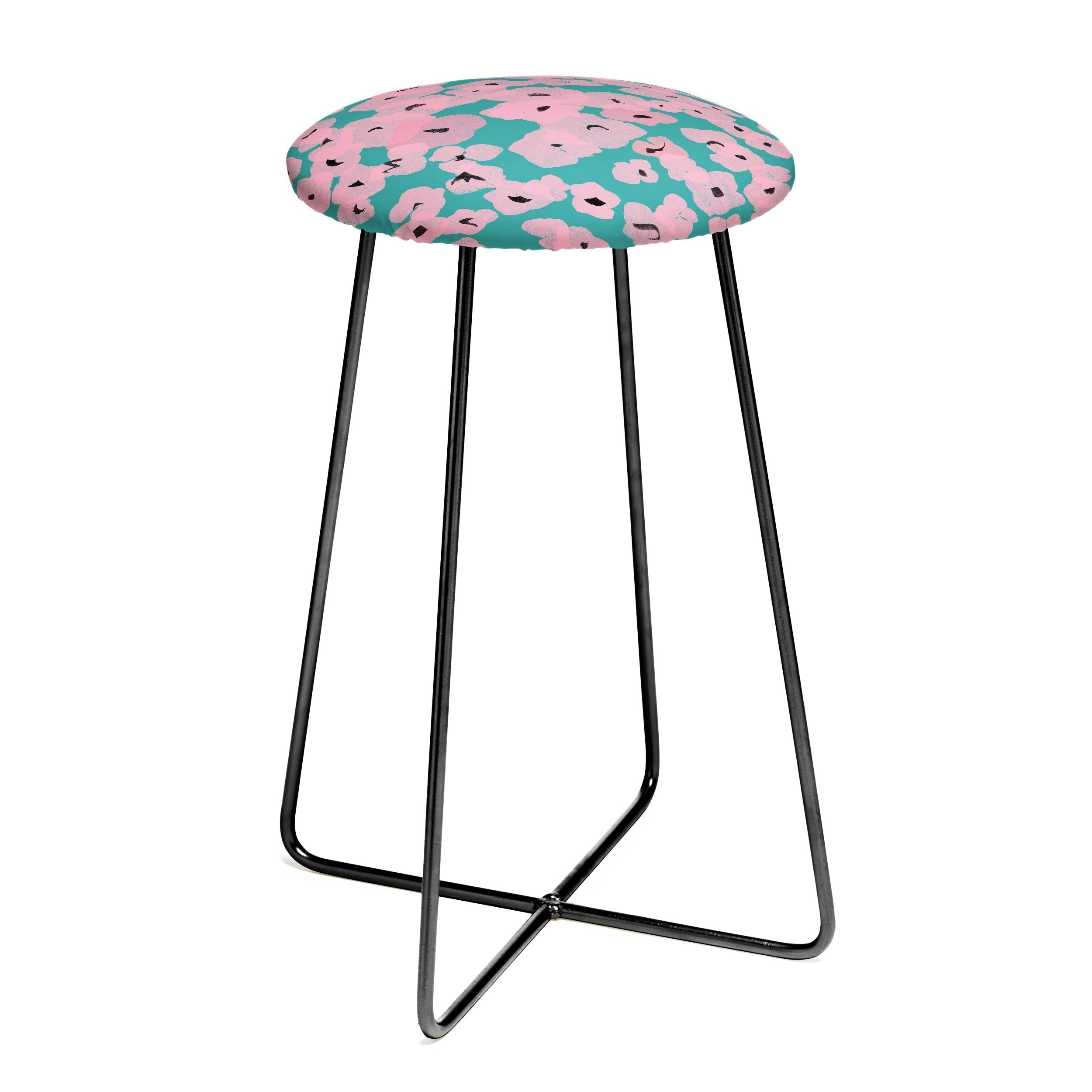Garima Dhawan hydrangea 14 Counter Stool