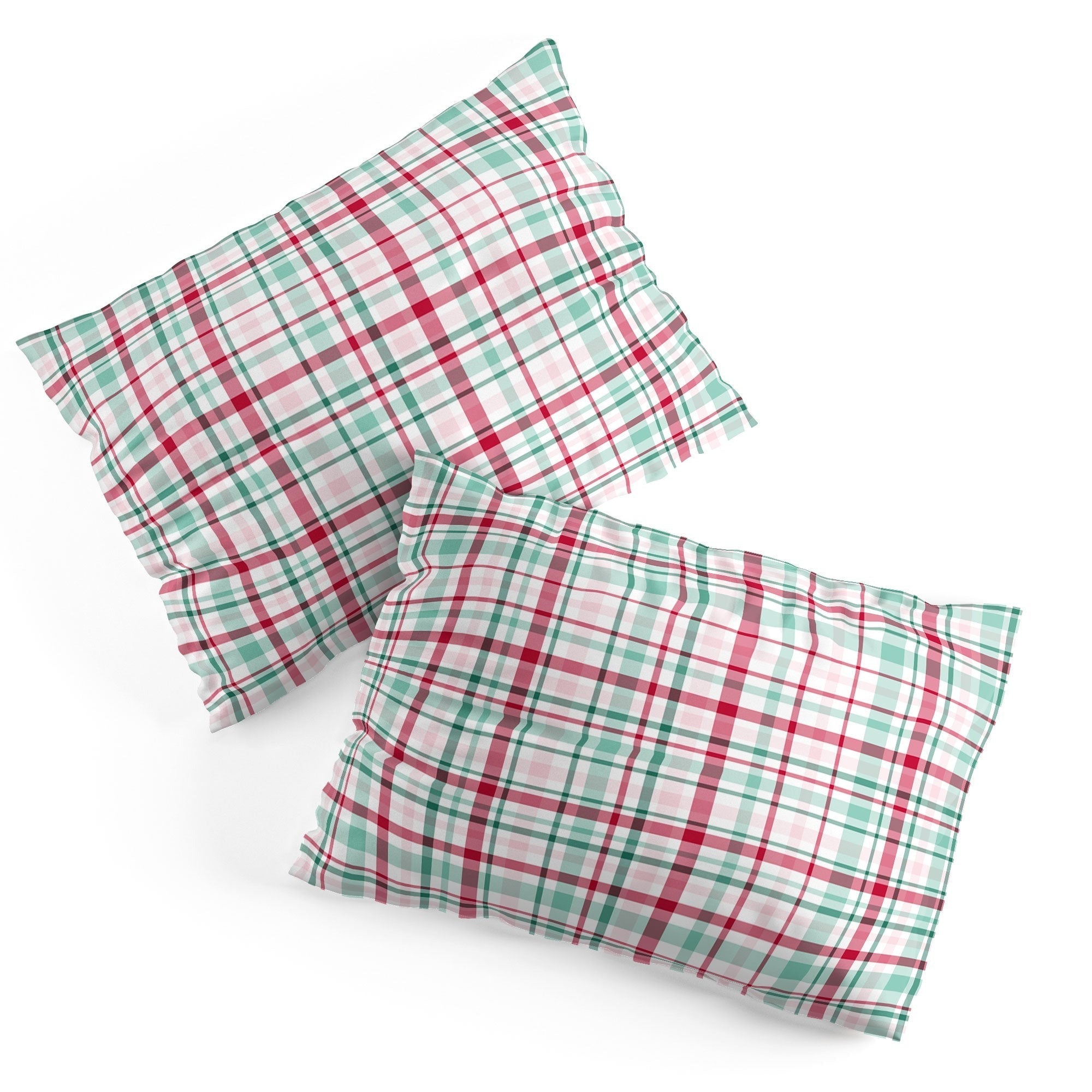 Lisa Argyropoulos Merry Vintage Plaid Pillow Shams