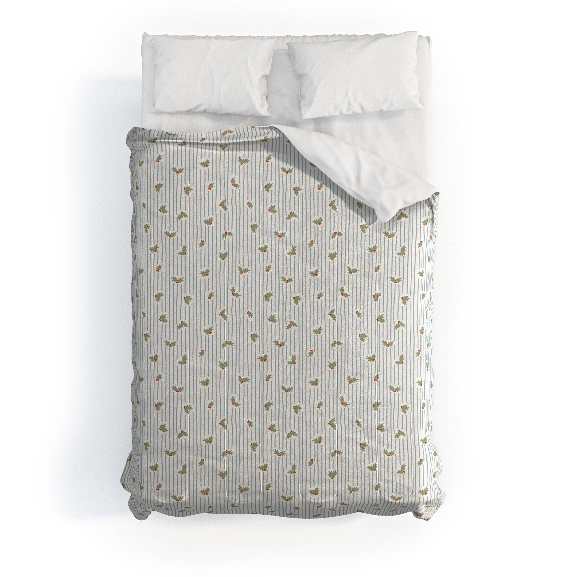 CoastL Studio Hand Drawn Holly Stripe Comforter