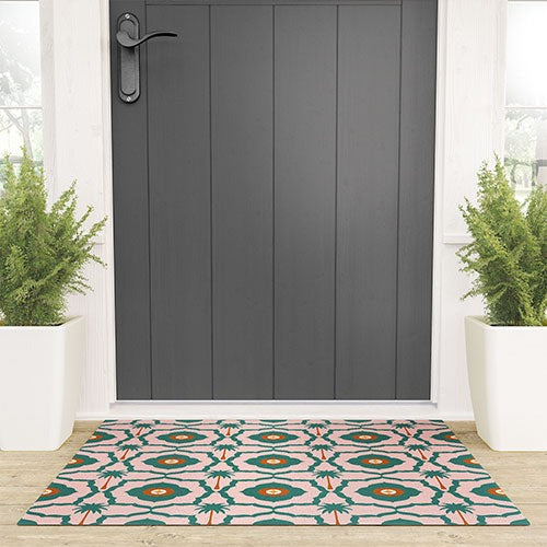 Design by Spark Mid Mod Palm Springs Welcome Mat