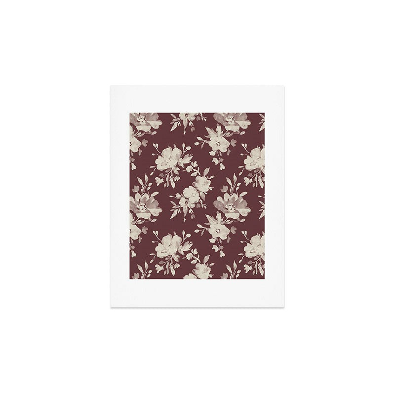 Marta Barragan Camarasa Antique Petal Romance Art Print