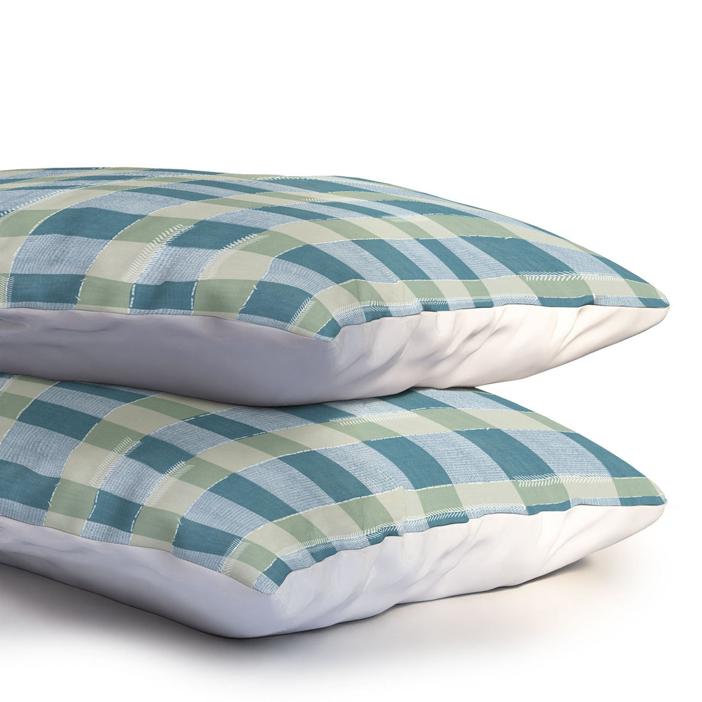Marta Barragan Camarasa Country Style Checks Pillow Shams