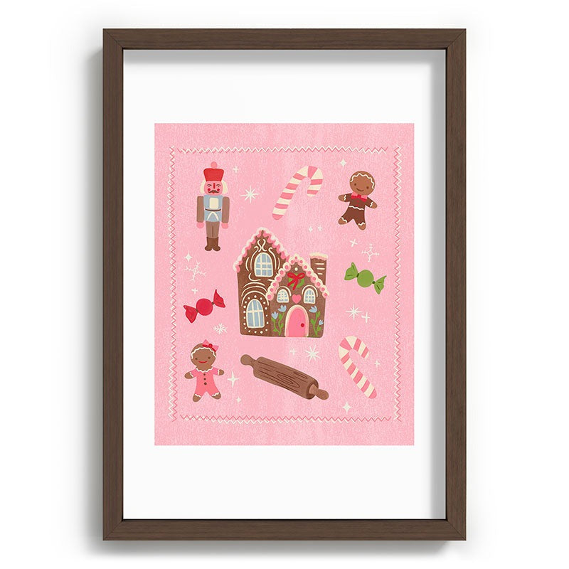 carriecantwell Sweet Christmas Holidays Recessed Framing Rectangle