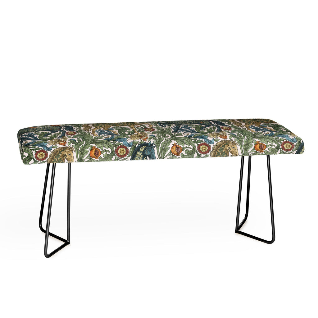 Marta Barragan Camarasa Renaissance Horse Garden Bench