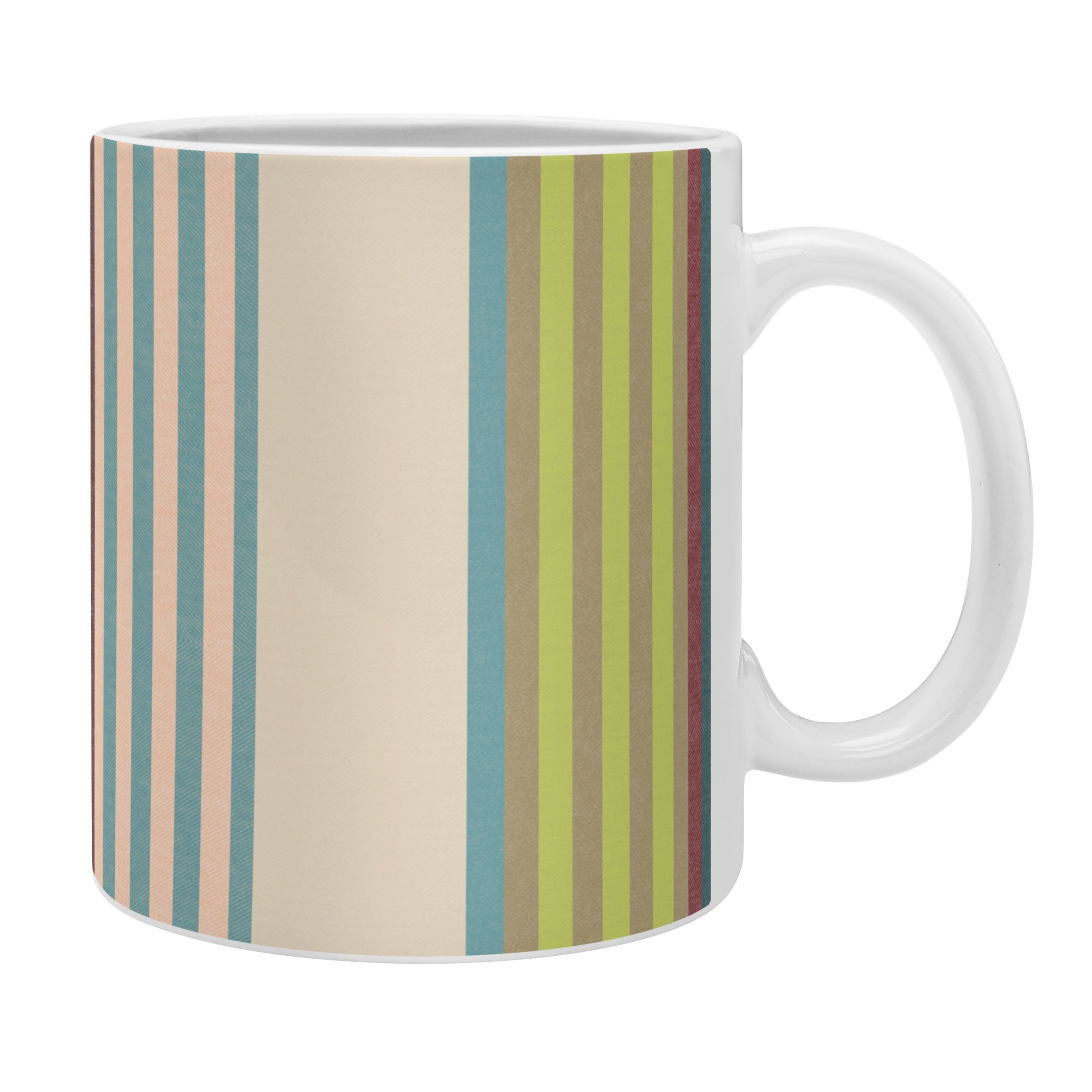 Marta Barragan Camarasa Colorful Stripe Delight Coffee Mug