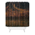 Hannah Kemp Fall Lake Shower Curtain