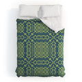 Marta Barragan Camarasa Nostalgic Grid Design Comforter