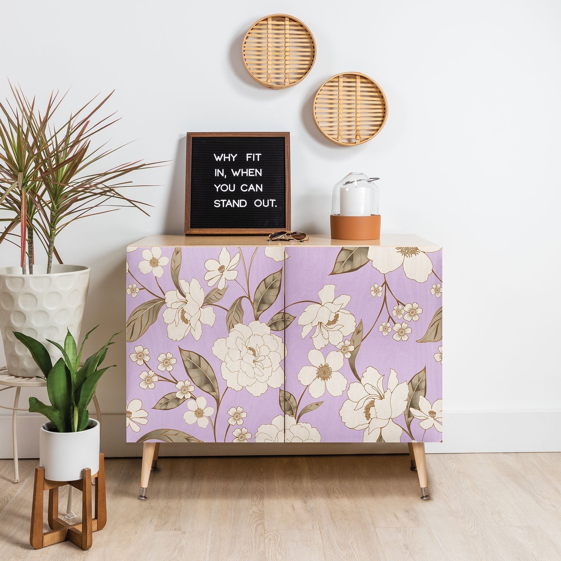 Gabriela Fuente Roberta lilac Credenza