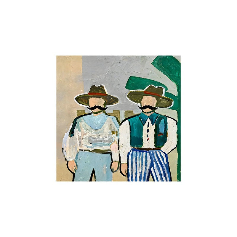83 Oranges Side By Side Cowboy Edition Art Print