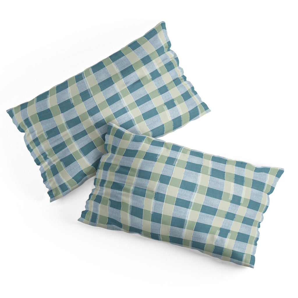 Marta Barragan Camarasa Country Style Checks Pillow Shams