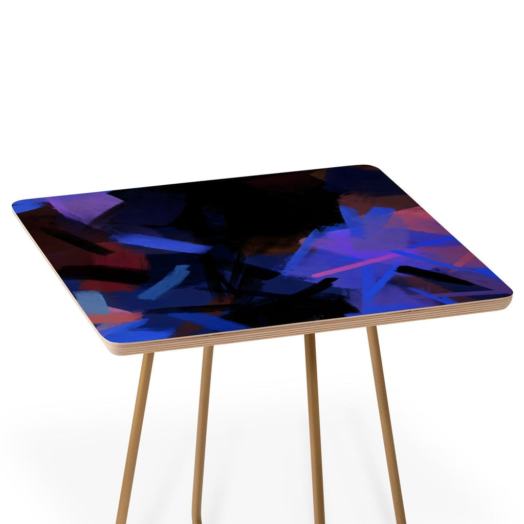 83 Oranges Midnight Sparks Side Table