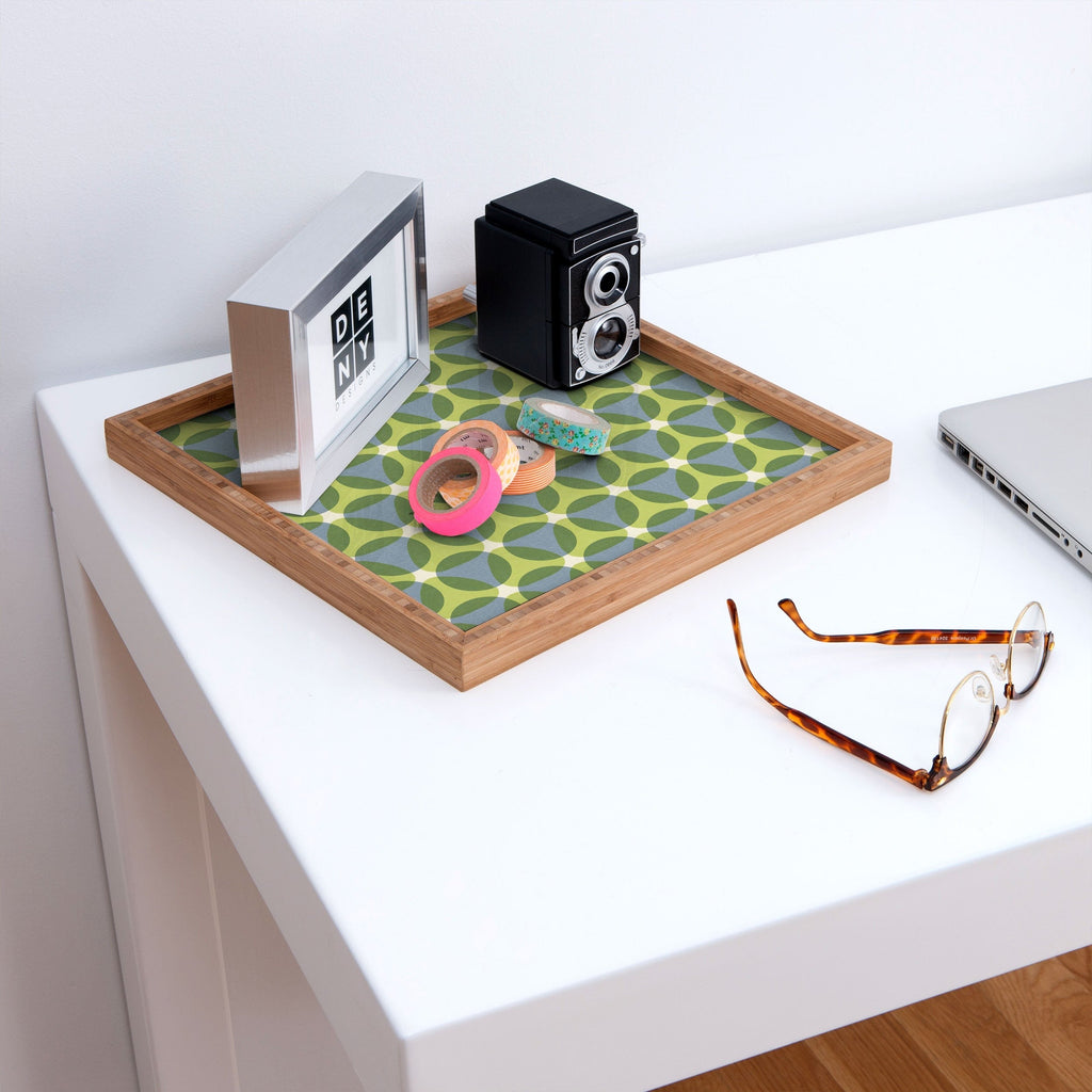 Marta Barragan Camarasa Stylish Retro Circle Square Tray
