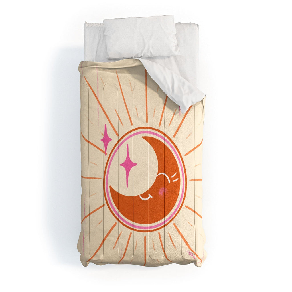Little Om Celestial Moon cream Comforter