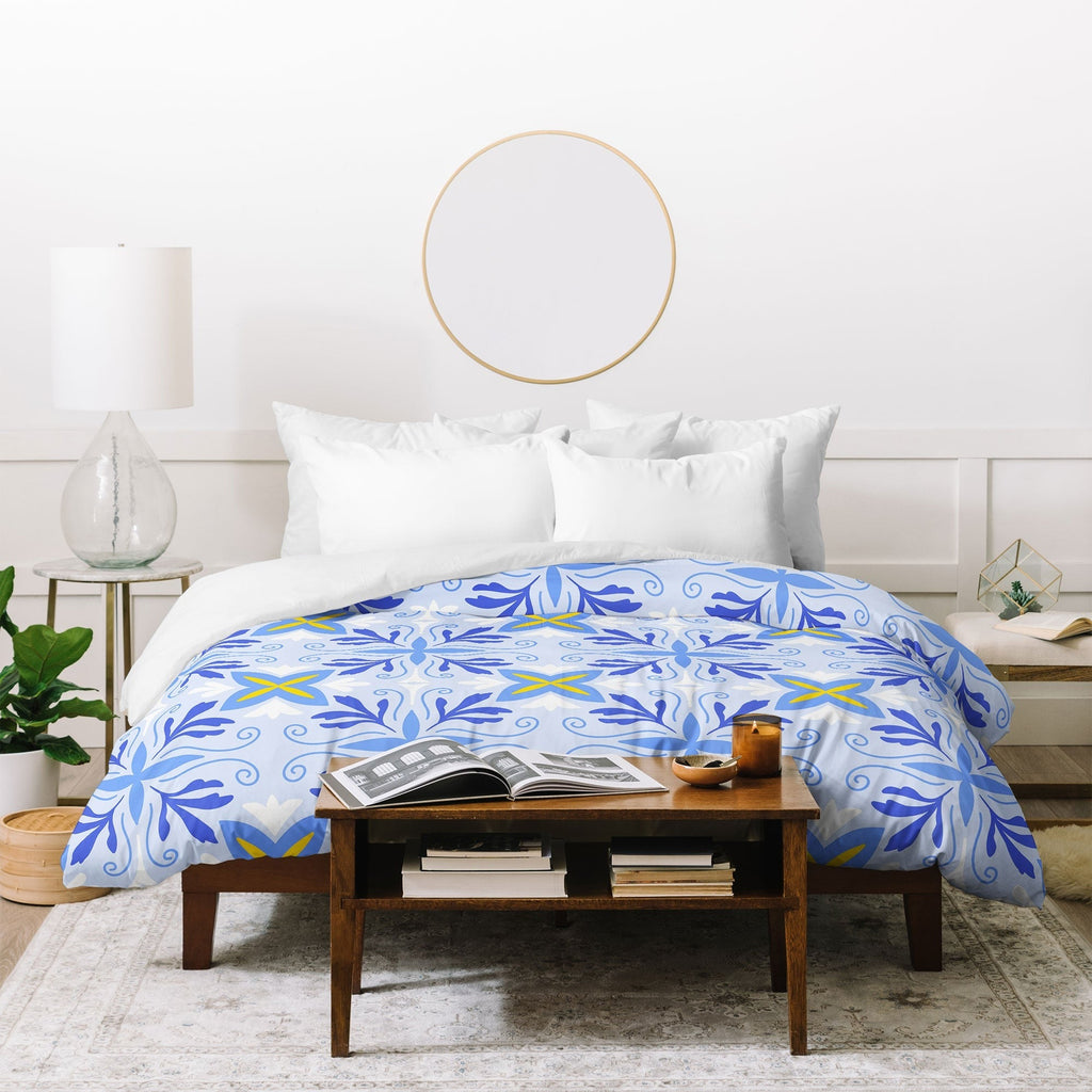 Design by Spark Dolce Vita Flourish Tile Duvet Cover