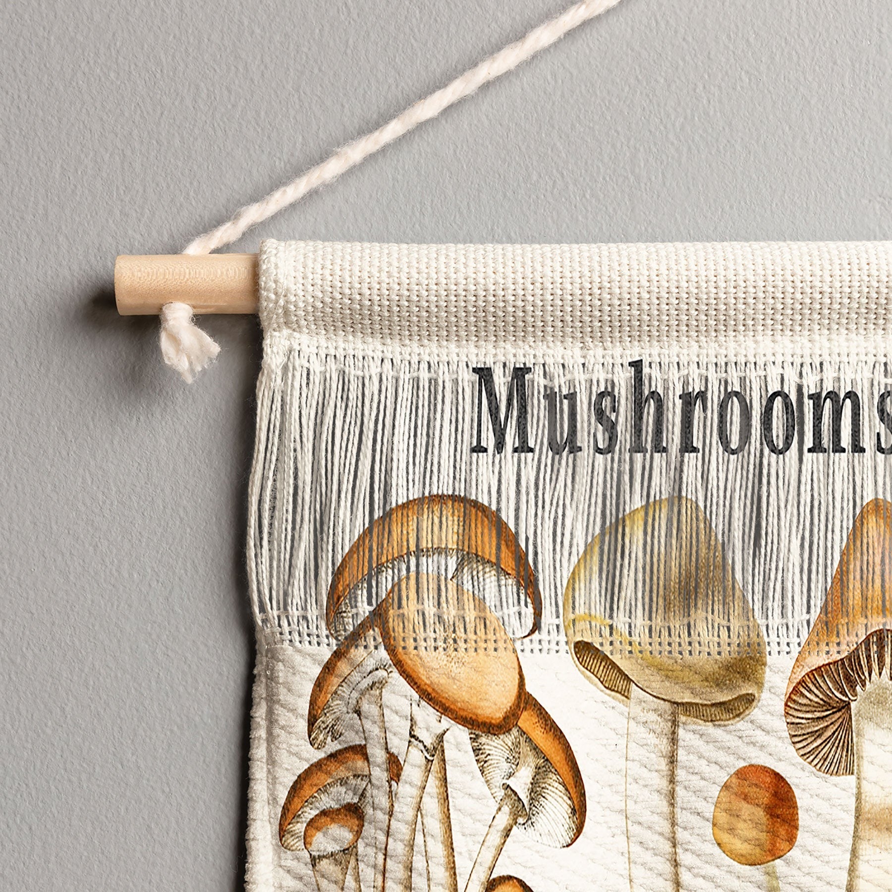 Gal Design Mushrooms Collection Wall Hanging Landscape