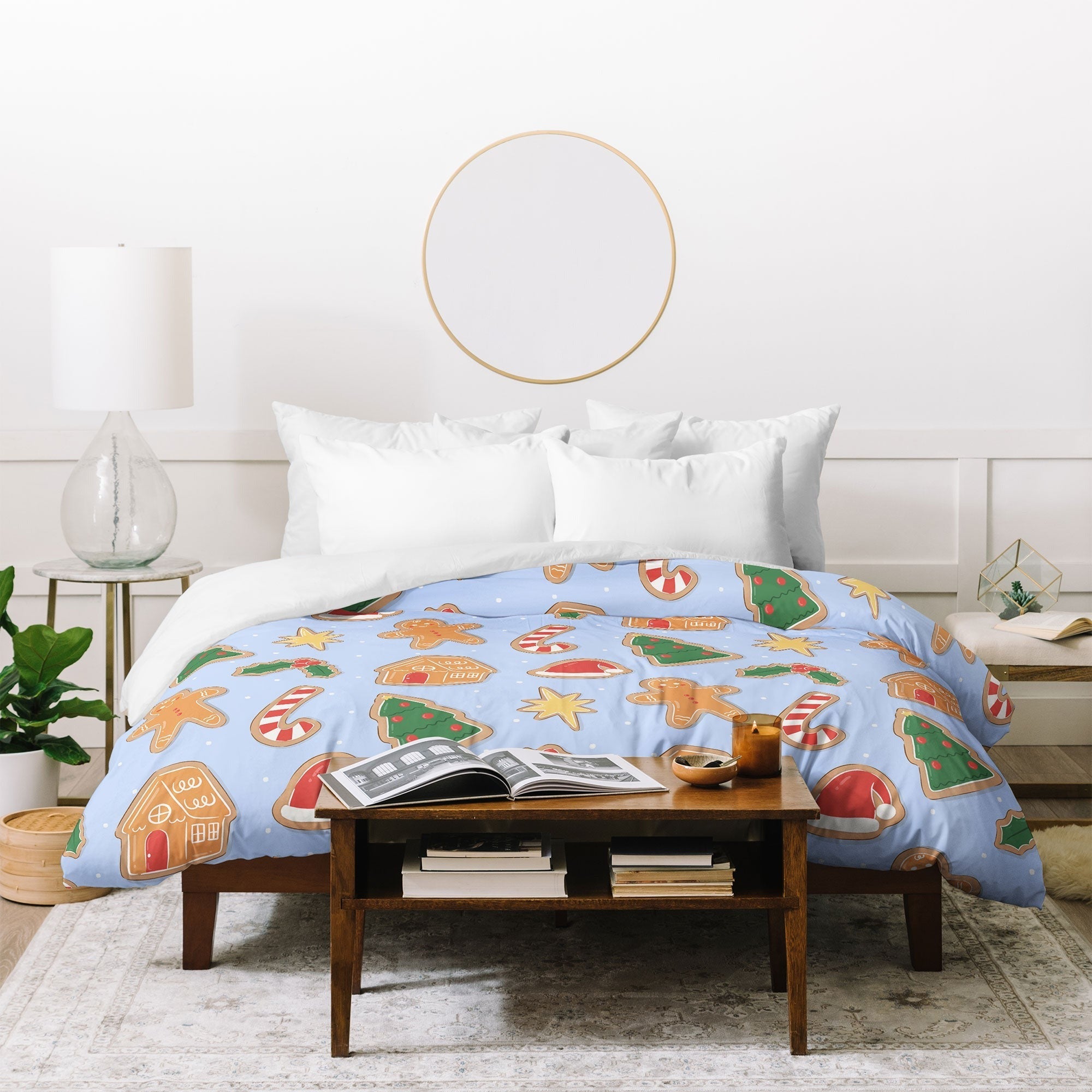 Love_Ryming Christmas Cookies Duvet Cover