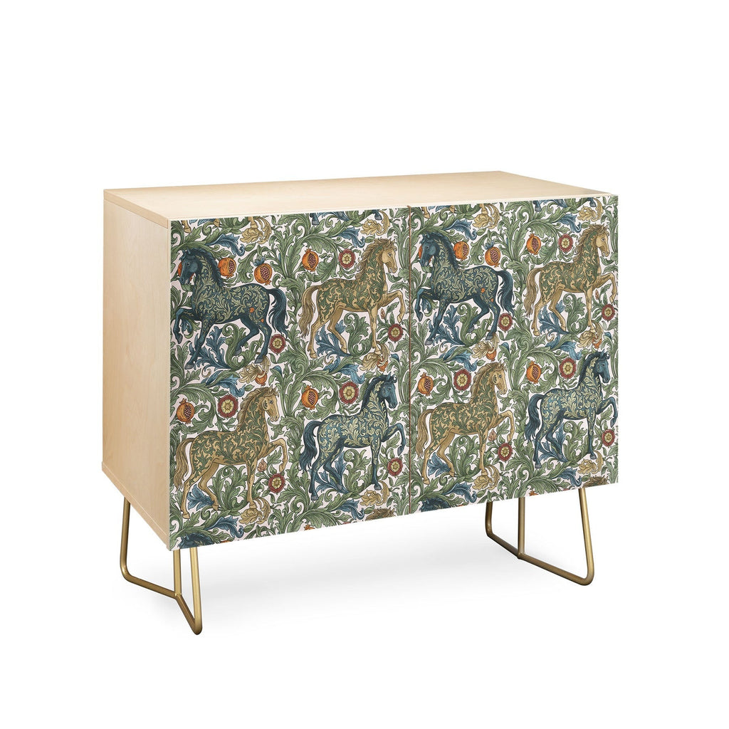 Marta Barragan Camarasa Renaissance Horse Garden Credenza