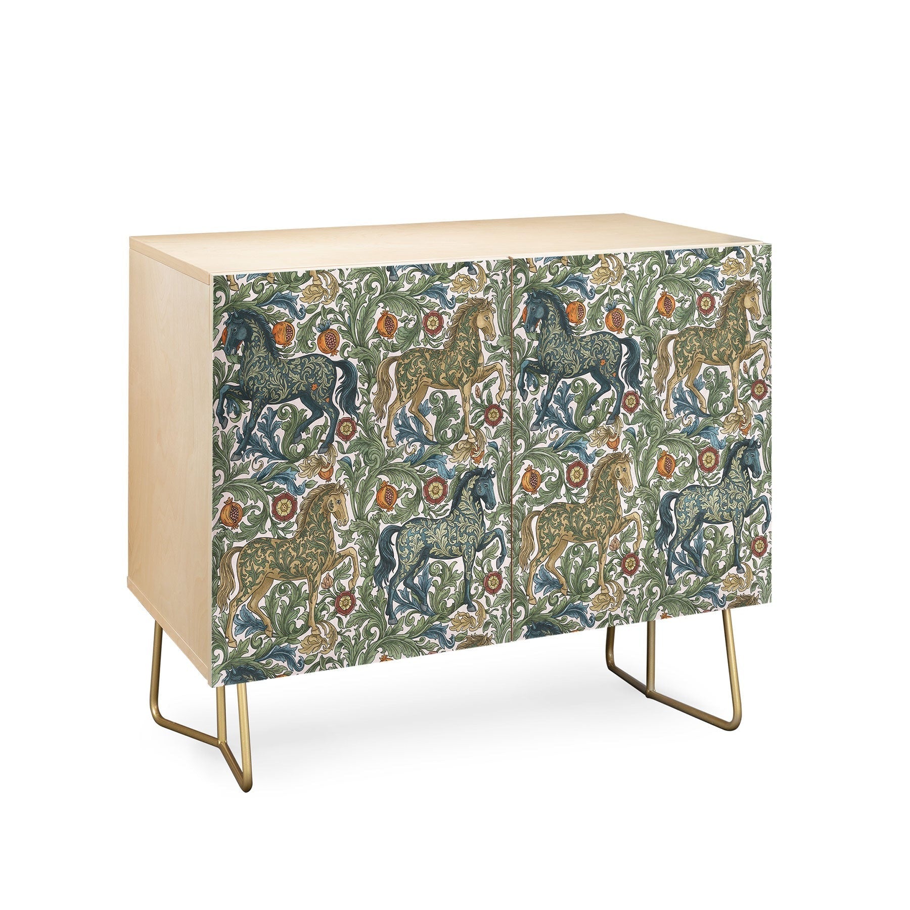 Marta Barragan Camarasa Renaissance Horse Garden Credenza