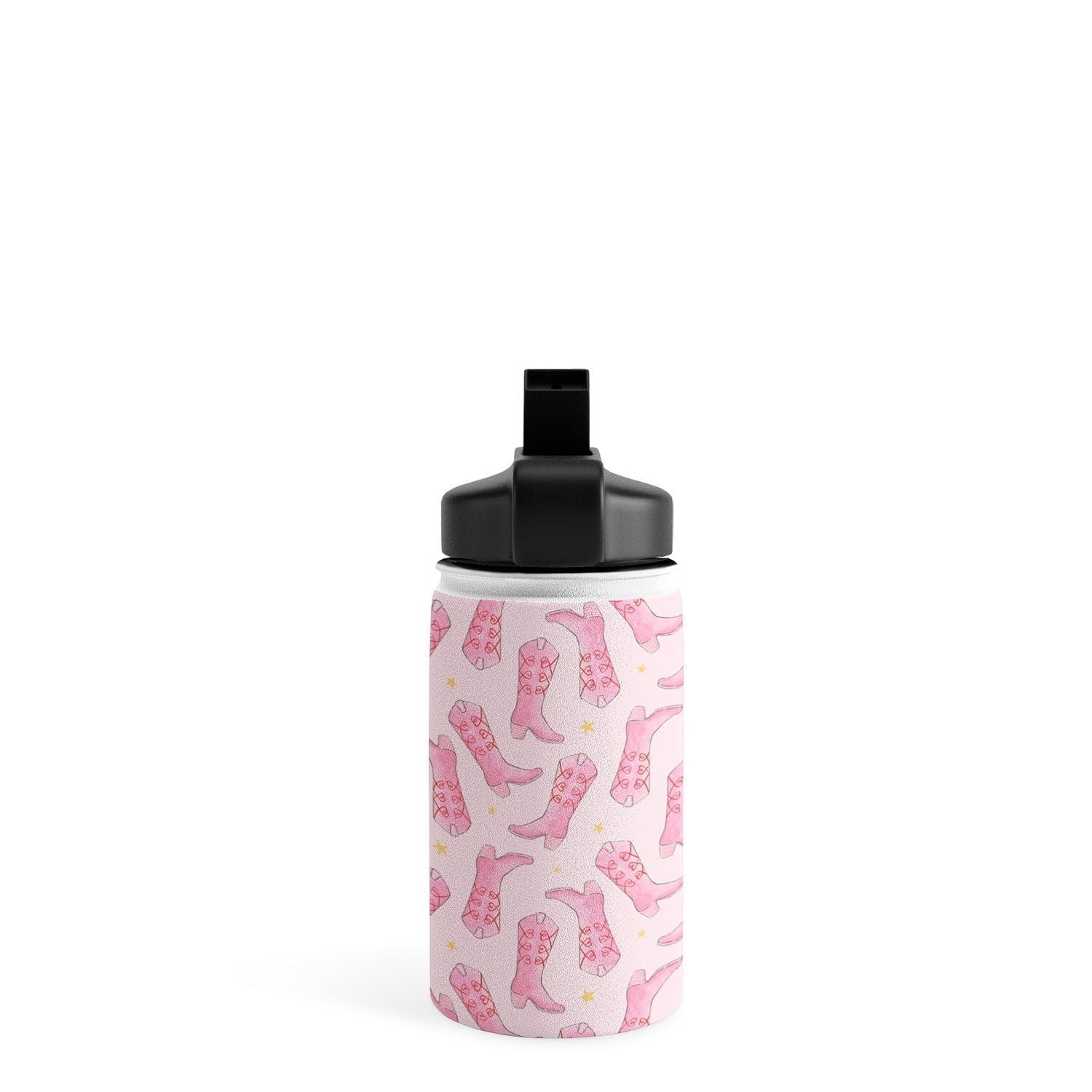 Love_Ryming Stars and Boots Water Bottle