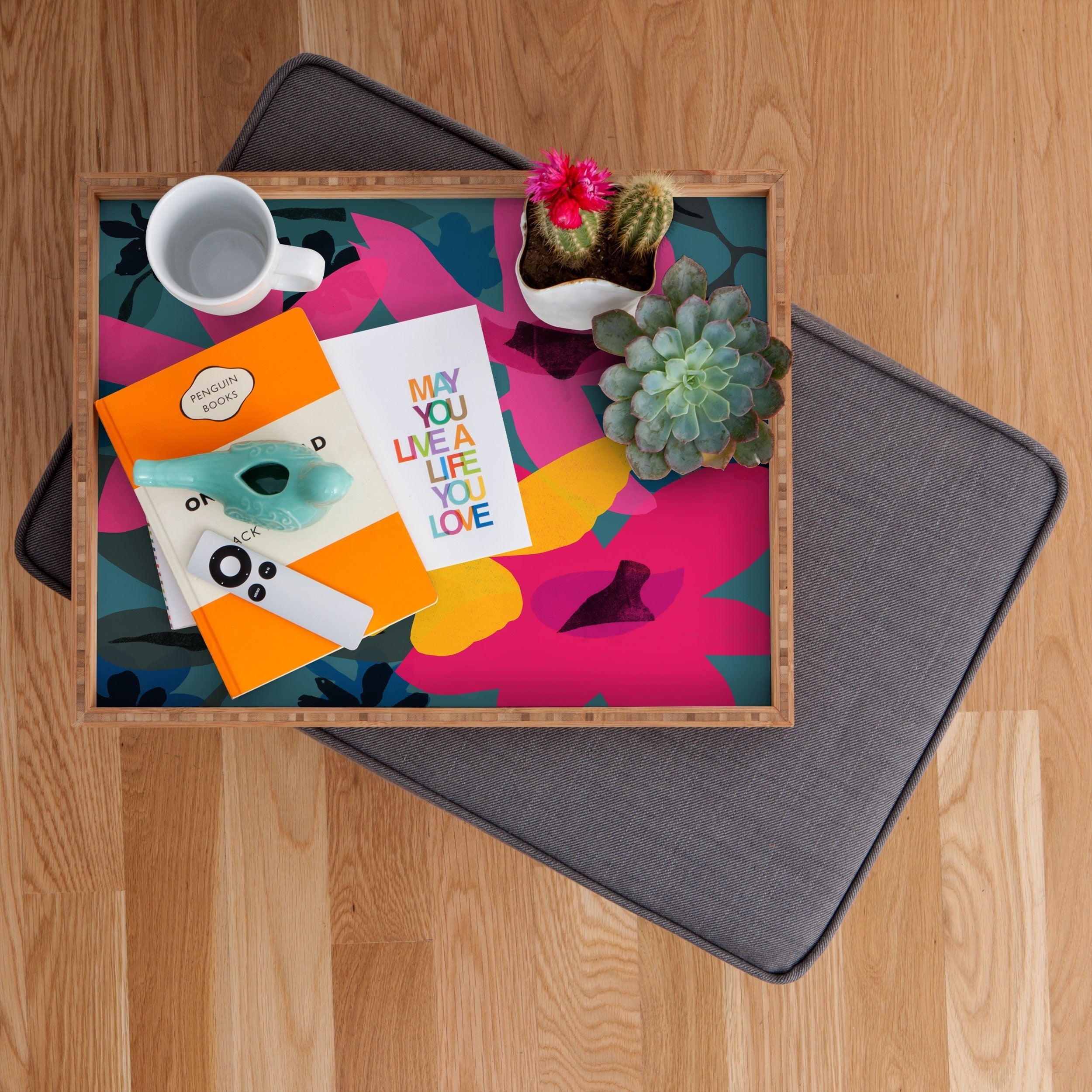 Garima Dhawan wild 1 Rectangular Tray