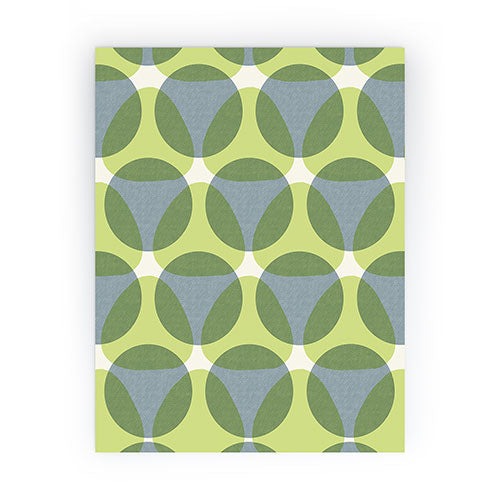 Marta Barragan Camarasa Stylish Retro Circle Mini Art Print