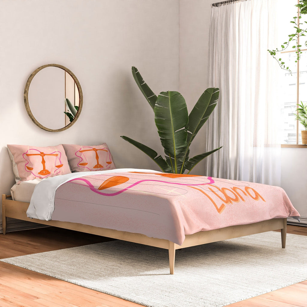 Little Om Zodiac Signs Libra Comforter