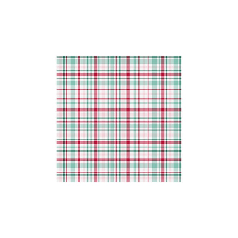 Lisa Argyropoulos Merry Vintage Plaid Art Print