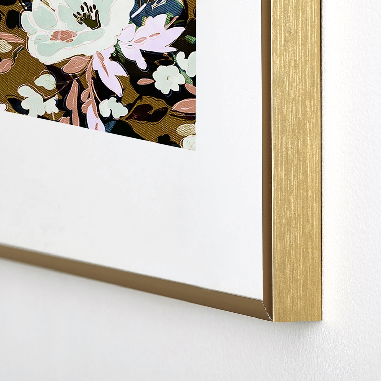 Marta Barragan Camarasa Romantic Floral Fusion Metal Framed Art Print