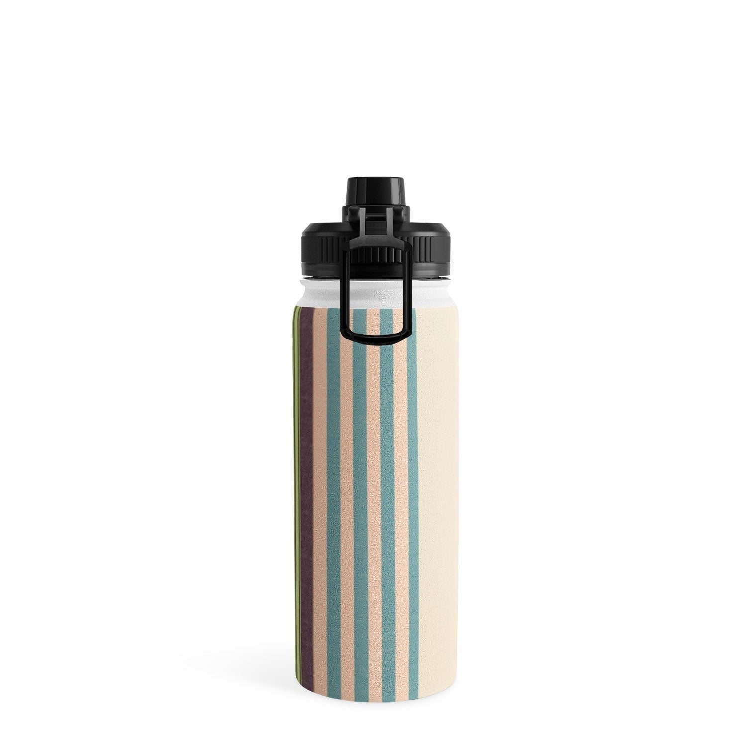 Marta Barragan Camarasa Colorful Stripe Delight Water Bottle