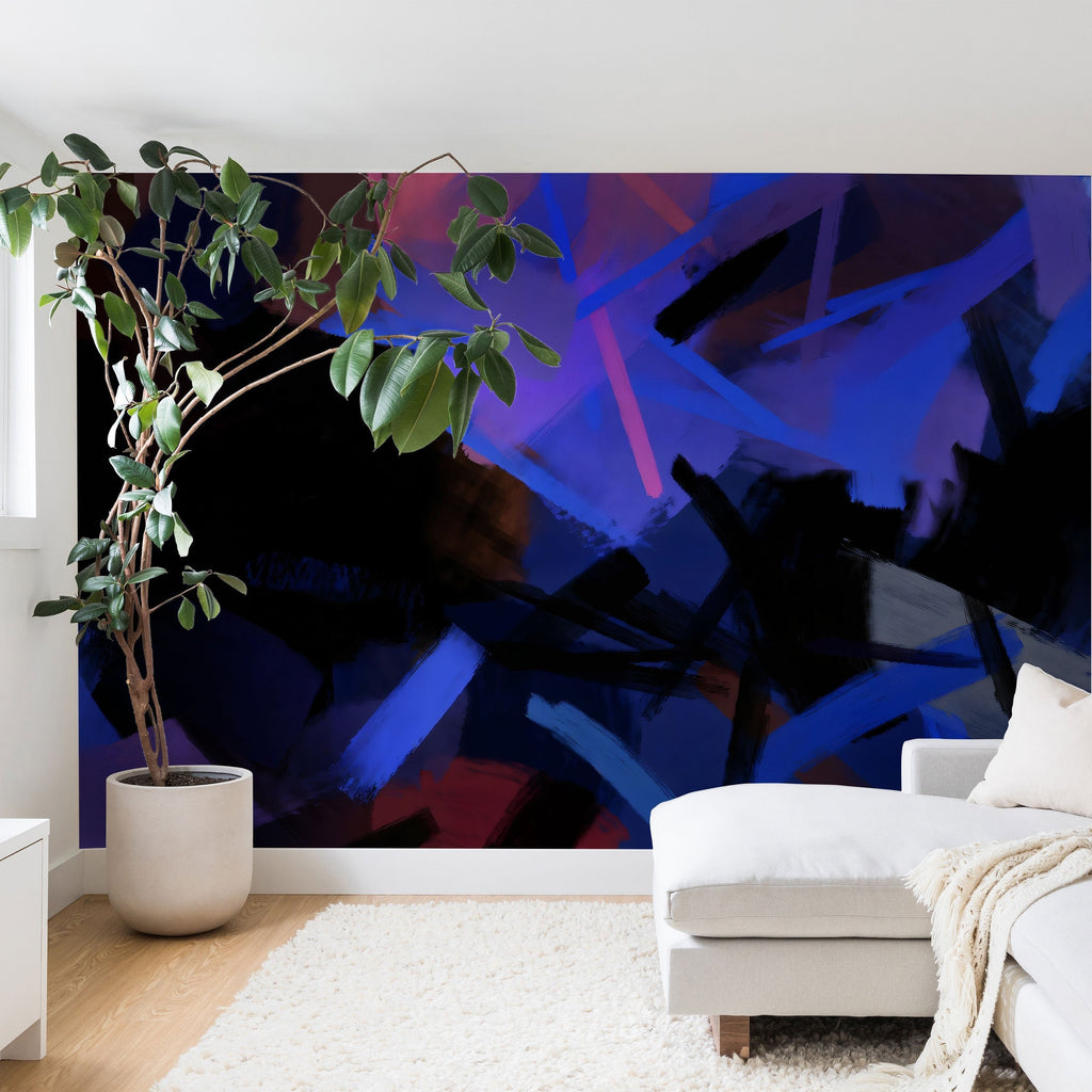 83 Oranges Midnight Sparks Wall Mural