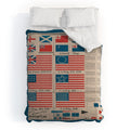 DENY Designs Goff s Evolution of the American Flag Comforter