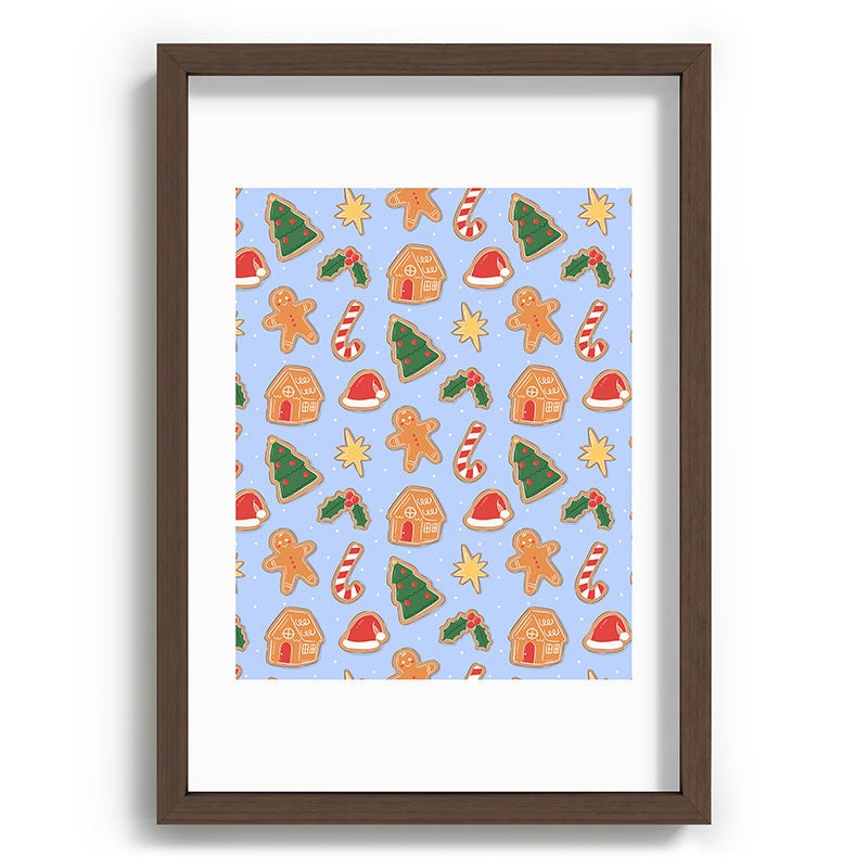 Love_Ryming Christmas Cookies Recessed Framing Rectangle