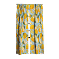 Jessica Molina Lemon Pattern on Sky Blue Blackout Non Repeat