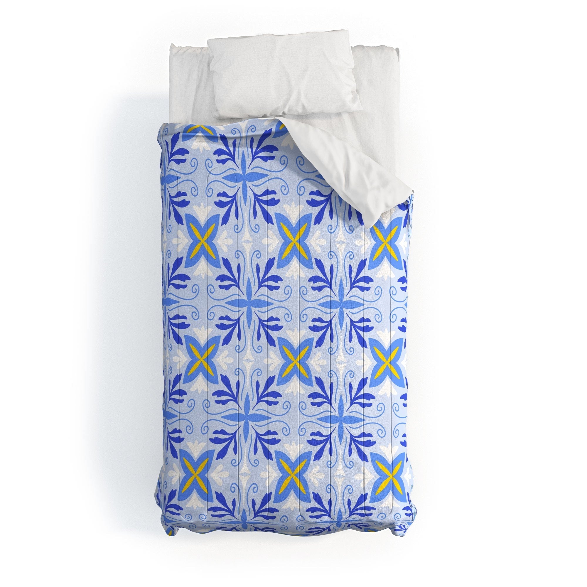 Design by Spark Dolce Vita Flourish Tile Comforter