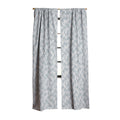 CoastL Studio Palm Forest Coastal Blue Blackout Window Curtain