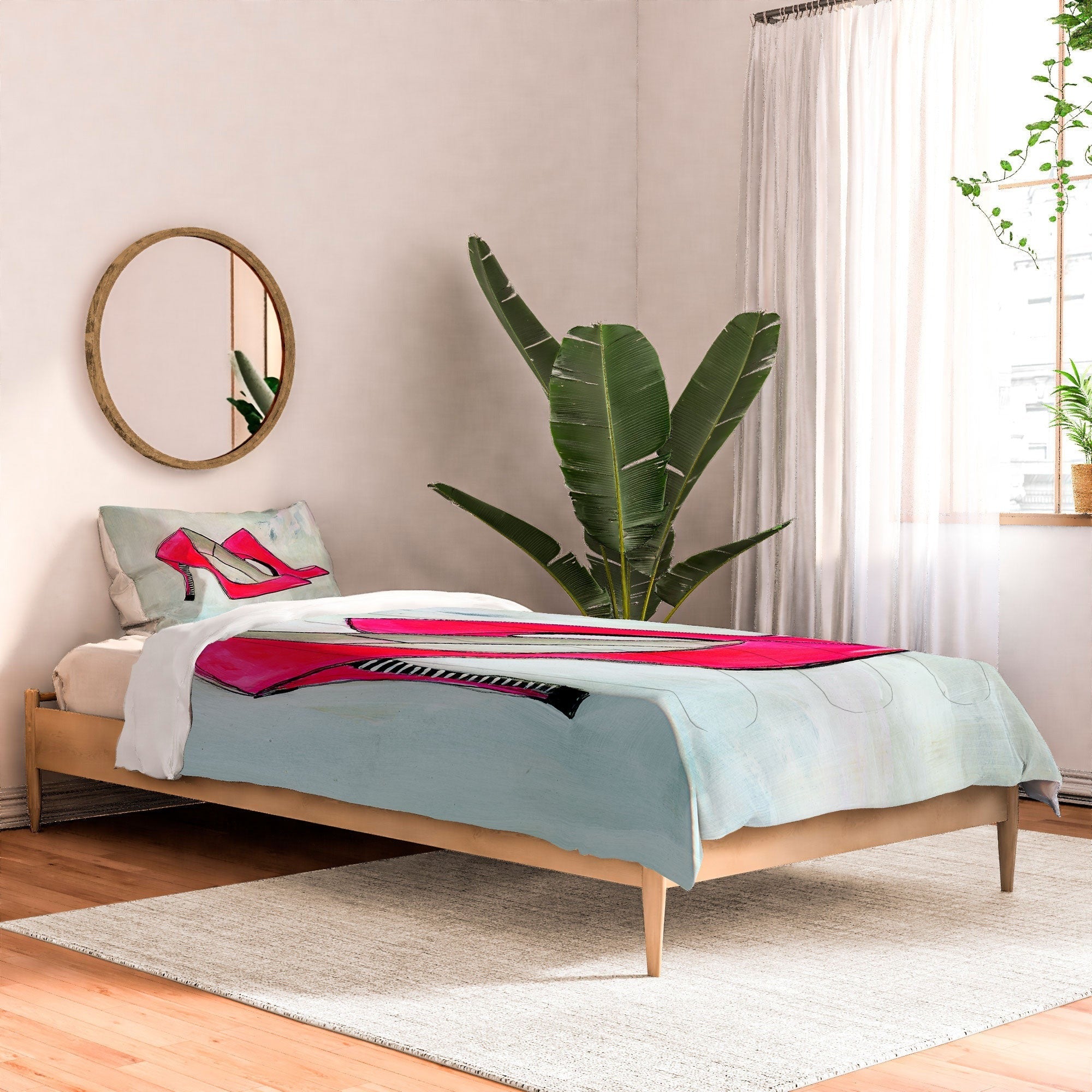 Sophia Buddenhagen Neon Walk Comforter